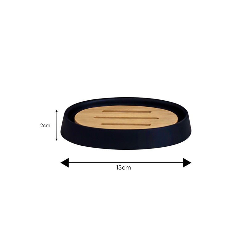 Richae Bathroom Accessory Set, Black