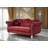 Modla  Velvet Fabric Loveseat-348376834