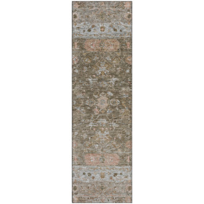 Premium Machine Washable Mayfield AMF2323 Global Rug