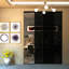 2 Panel - Black Frame - Closet And Room Divider-117204171-118804377