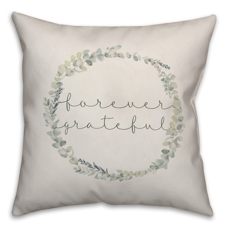  Coussin Forever Grateful