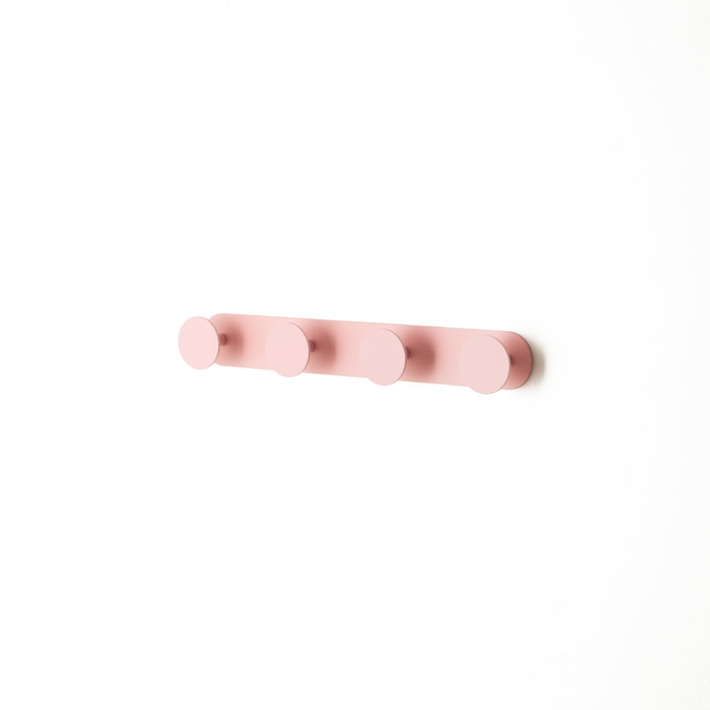 Pipeline Coat Rack by Nicholai Wiig-Hansen Pearl White, Pink