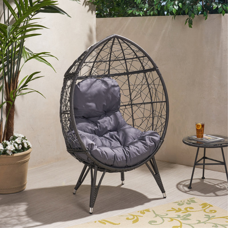 Fauteuil Gianni, Gris, Gris