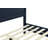 Montreuil King Solid Wood Bed Navy-1944092854-1944092849