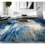 Hand Knotted Abstract Area Rug in Blue/Beige-898814518