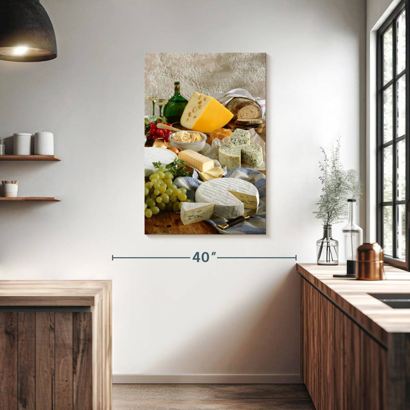 Yarlin Bavarian Cheeses, 39" H x 26" W