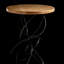 Olympus Solid Wood Top Accent Table-924003116-924003104