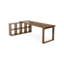 Bureaux rectangulaires en bois massif brun clair-107394636-107394639