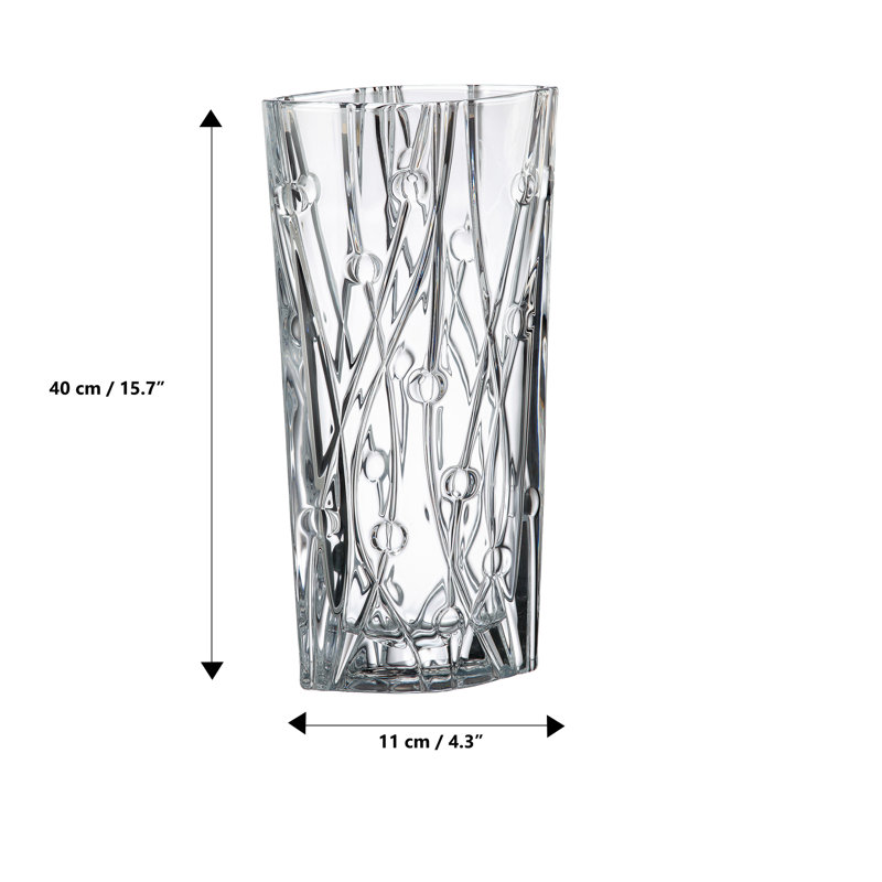 House of Hampton® Labyrinth Vase, 15.7" H x 4.3" W