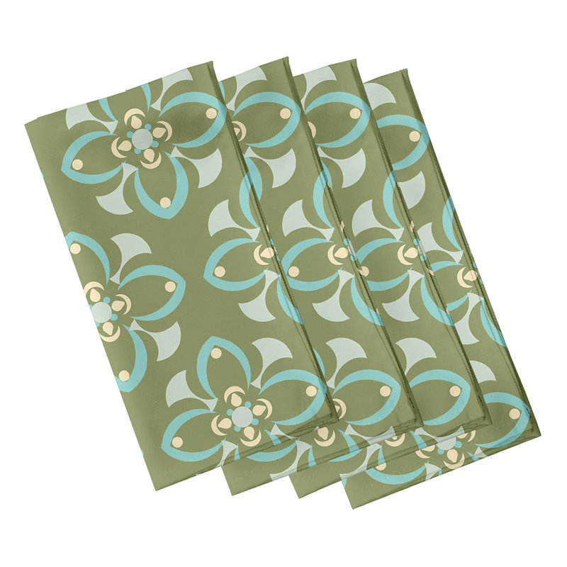 Serviette 22 po Hamra, L 18 po x L 18 po, Vert / aqua