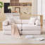 Canapé-lit modulaire pour appartement, canapé-lit convertible, structure de forme fixe et accoudoirs amovibles, canapé-lit pliant pour petits espaces, sans assemblage-1888146228