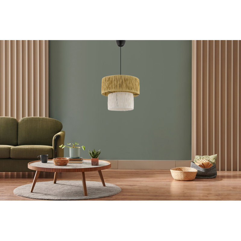 Lustre, Blanc / chameau