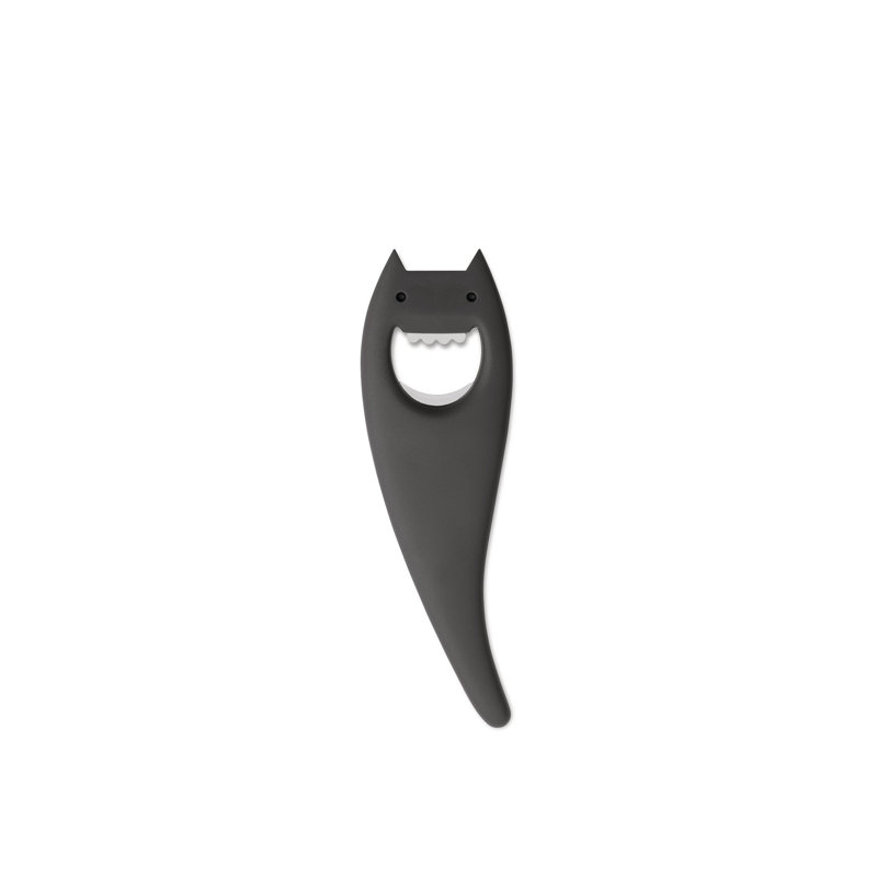 Black Stainless Steel Devilish Bottle Opener