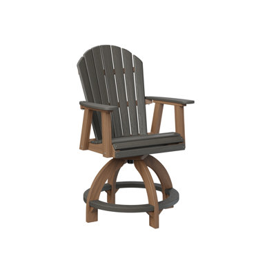 Comfo Back Outdoor Bar Stool