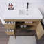 Ensemble de meuble-lavabo mural simple 42 po Lussi Spring-2121076008