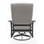 Chaise berçante pivotante en polymère St. Catherine-98360004-98360038