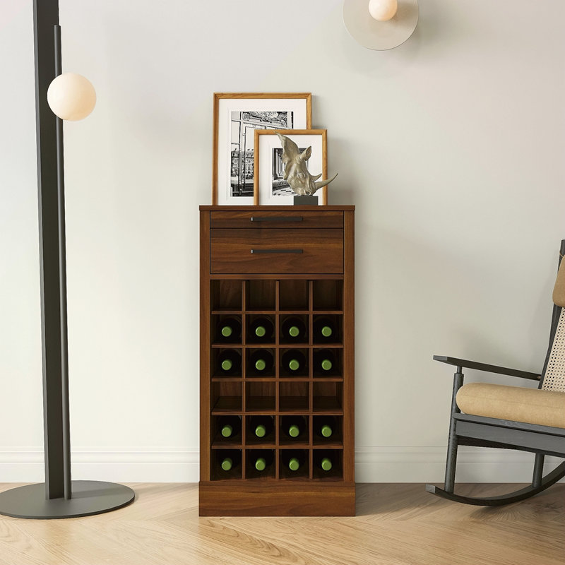 Buffet brun modulaire 24 pièces, Brun