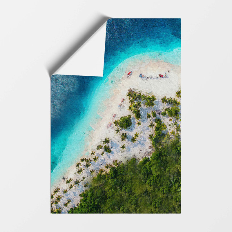 Beach In Caracas Venezuela - No Frame Painting, 59.4 cm H x 42 cm W