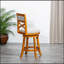 Tabouret pivotant à dossier en X 30 po-717905759-717905761