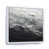 White Floater Framed