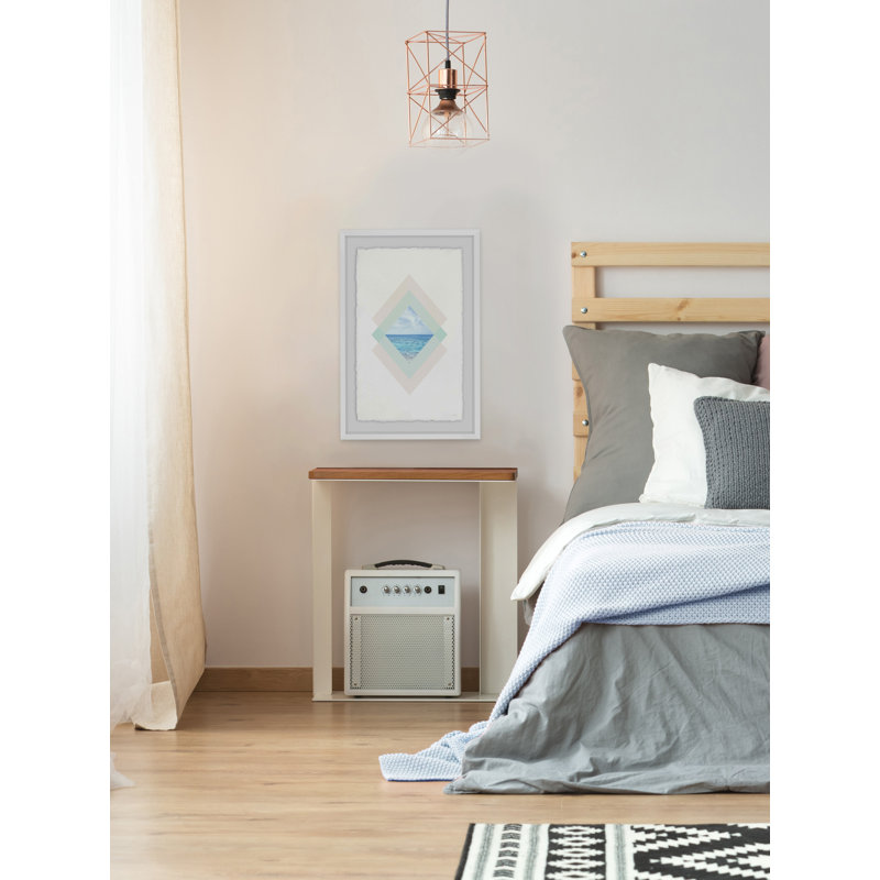 Diamond Of Sea by Eyre Tarney - Single Picture Frame Print, 30cm H x 20cm W x 4cm D