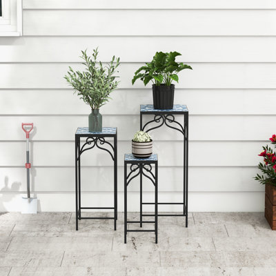 Herren Plant Stand 3 Tier Set of 3