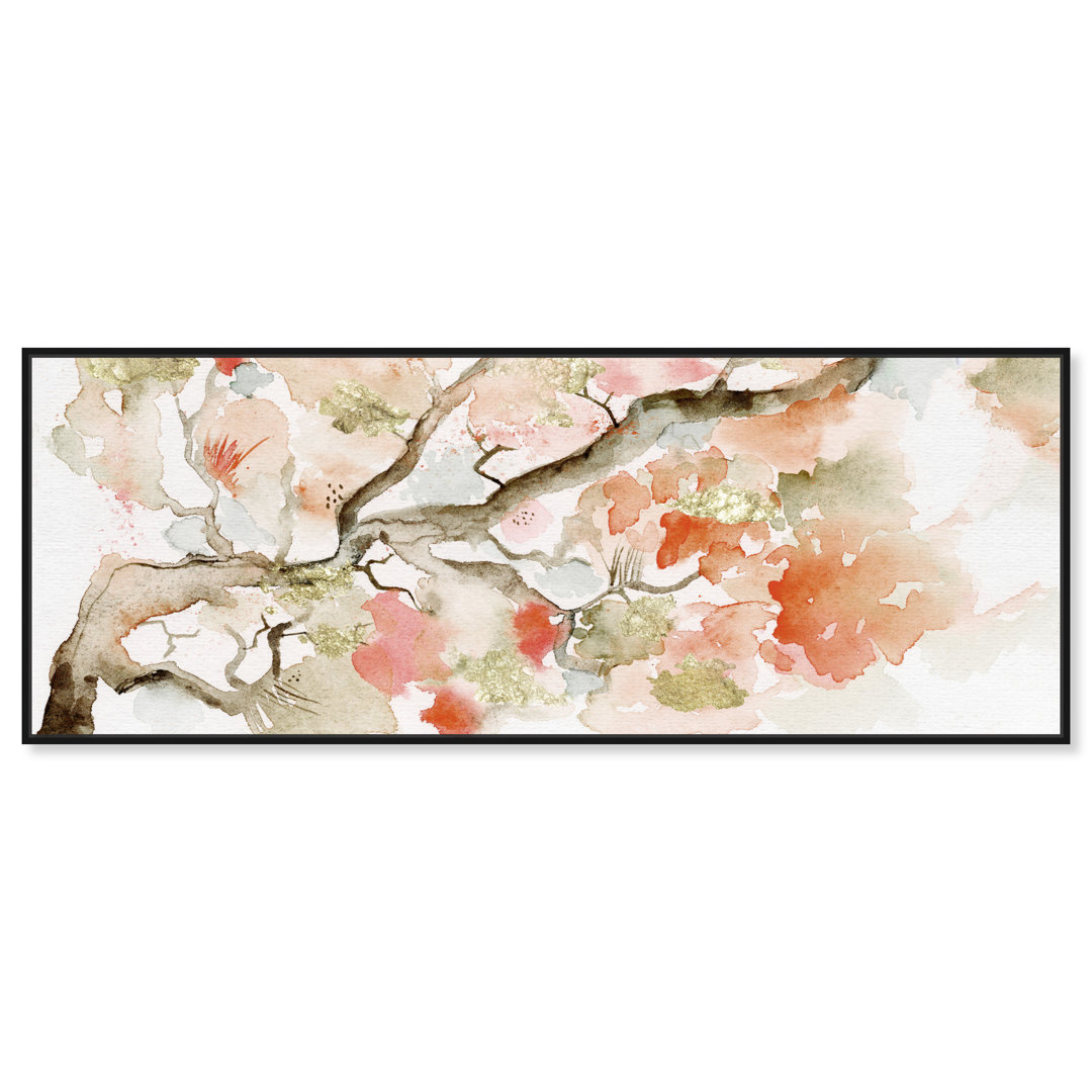 Floral and Botanical Julianne Taylor Style - Under The Blossom Tree Sandstone, Modern and  Canvas Wall Art Print for Dining Room Bloomsbury Market 