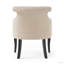 Chaise avec accoudoirs en tissu ARM CHAIR
