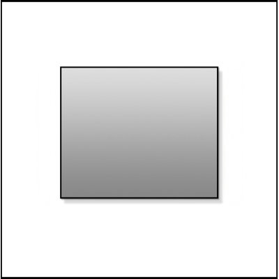 Rectangalur Esme with Metal Frame