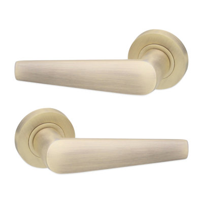 Aero Lever On Rose Matt Antique
