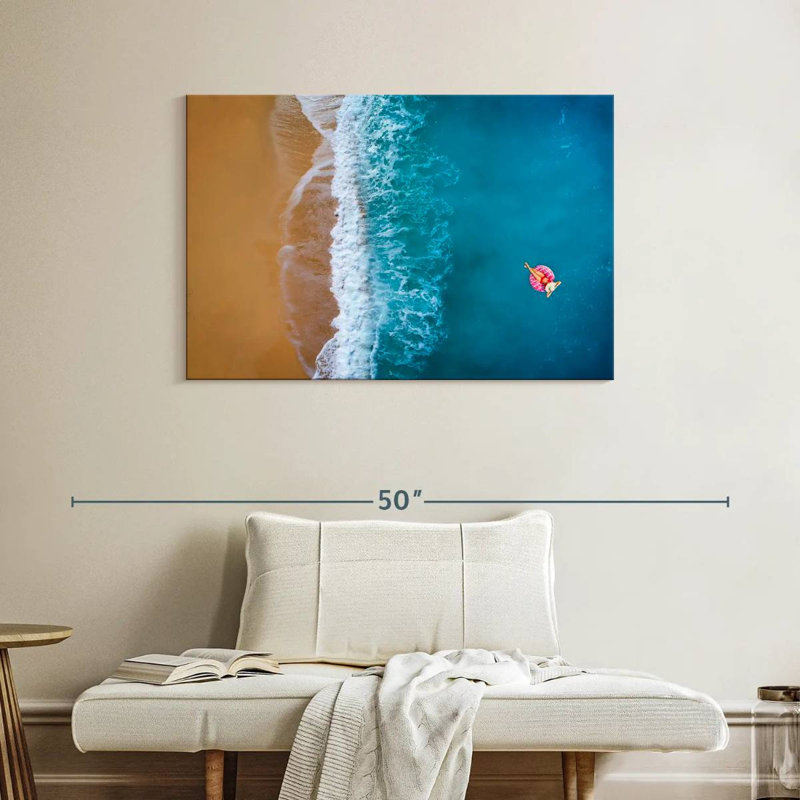 Gillard, mer méditerranée, bain de soleil, H 26 po x l 39 po