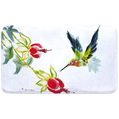 Colibri de Betsy sur tapis de bain