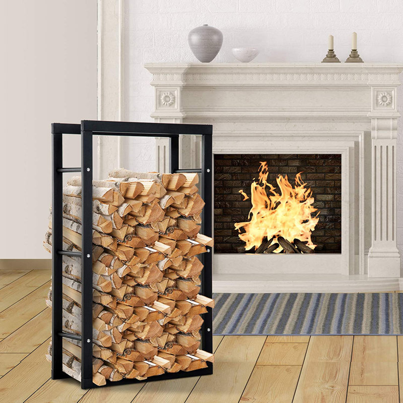 Syracause 60cm W Metal Log Rack