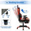 Inbox Zero PC & Racing Game Chair in Grey-1812762628