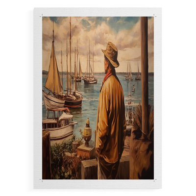 NAUTICAL Series DCVII -Canvas Print Only - NOT FRAMED