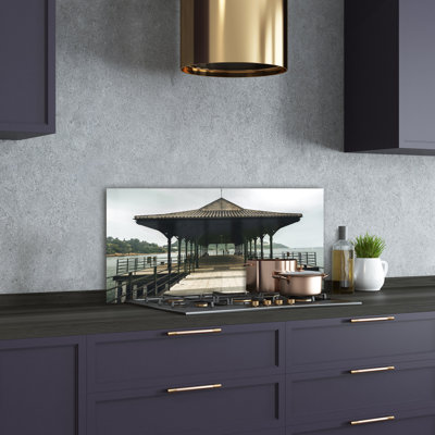 50cm W x 100cm L Glass Peel and Stick Panel