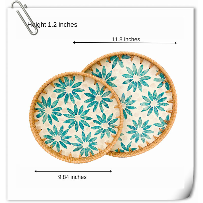 Wolfort Natural Fibers Tray