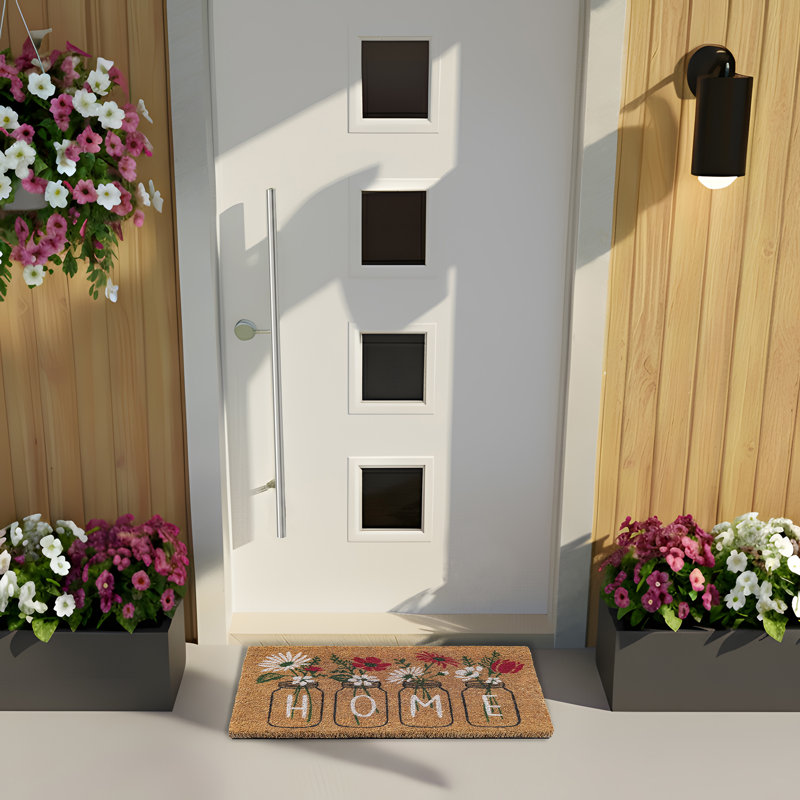 Printed Coir Mat 18x30 – Dainty Bouquets