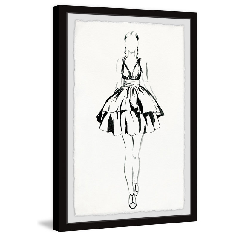 «Ballroom» par Marmont Hill - peinture encadrée, H 24 po x l 16 po x P 1,5 po