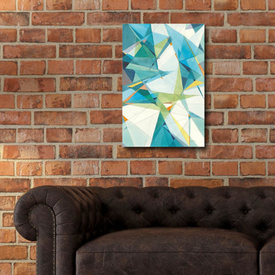 Art mural en verre «Prism 2 Oasis» par Danhui Nai