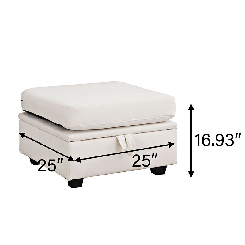 Canapé Shynel, Tissu beige