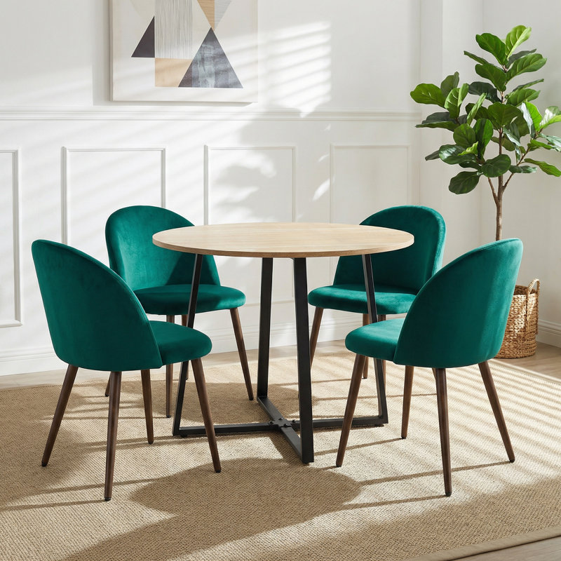 Ensemble repas 35,4 po Loralea, Vert, Chêne