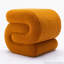 Tabouret de maquillage en forme de S-1867356689