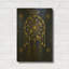 'Celestial Gold A' By Jean Plout Gold Metal Wall Art-1826417152