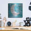 Gracie Oaks «Love You to the Moon and Back» par Cindy Jacobs, art mural en métal-247837873