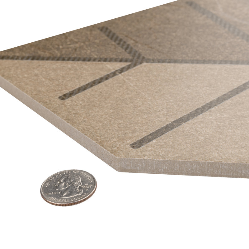 Foresta Mix 6.5" X 12.5" Porcelain Floor and Wall Tile