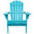 Wood Lounge Patio Chair For Garden Outdoor Wooden Folding Embossed Adirondack Chair Solid Wood Lounge Patio Chair With Wood Grain-129423794