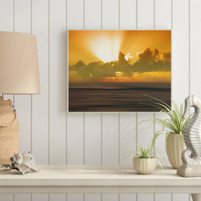 « hawaii kauai brillante coucher de soleil radiance ocean »-impression sur image