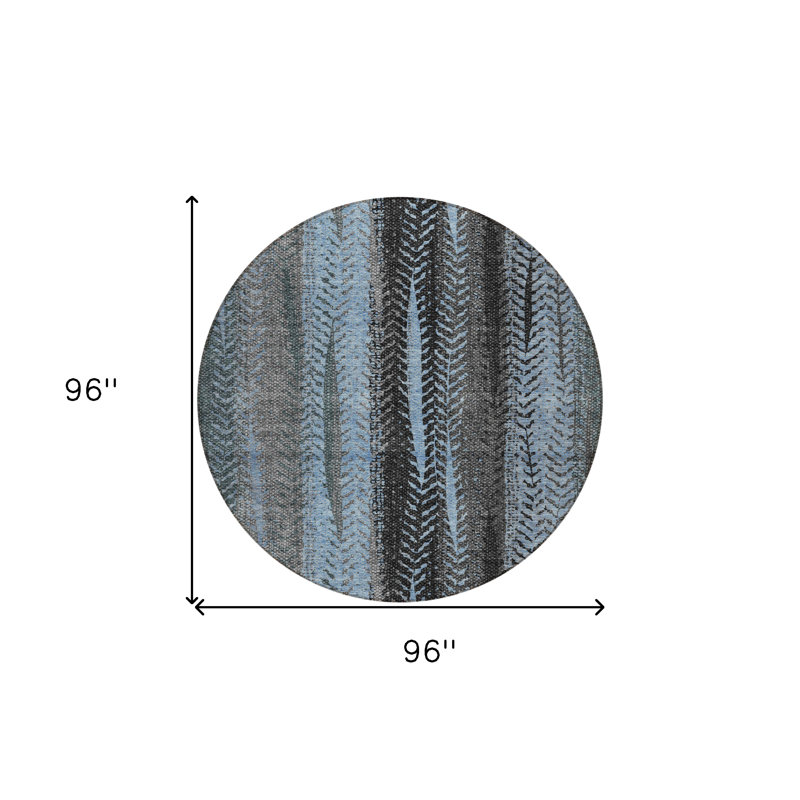 Tapis intérieur lavable 8 pi