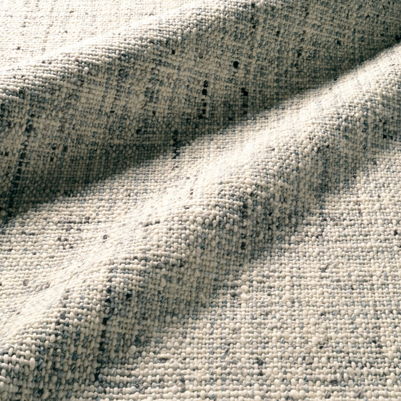 Tapis crème et bleu fait à la main Jaipur Living Cambridge CMB05, Tapis de couloir 3 pi x 12 pi